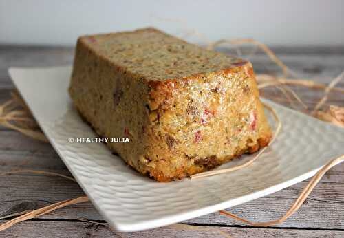 TERRINE DE COURGETTE ET LENTILLES CORAIL #VEGAN