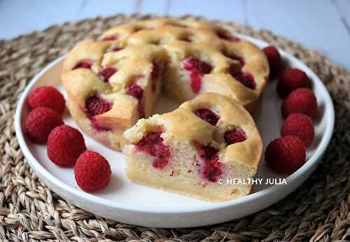 MOELLEUX AUX FRAMBOISES ET TOFU SOYEUX