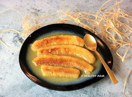 BANANES FLAMBÉES AU RHUM #VEGAN