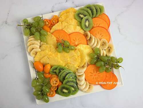 PLATEAU DE FRUITS D'HIVER #VEGAN