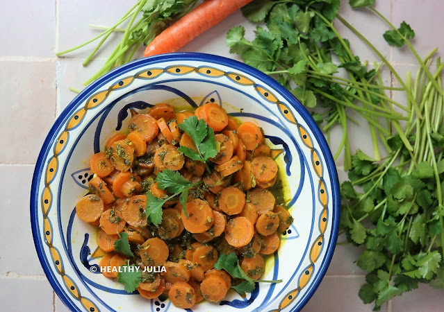 CAROTTES CHERMOULA #VEGAN