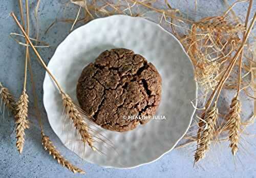 GROS COOKIE AU BEURRE DE CACAHUÈTE AU MICRO-ONDES #VEGAN