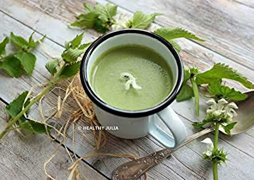 VELOUTÉ D'ORTIES BLANCHES #VEGAN