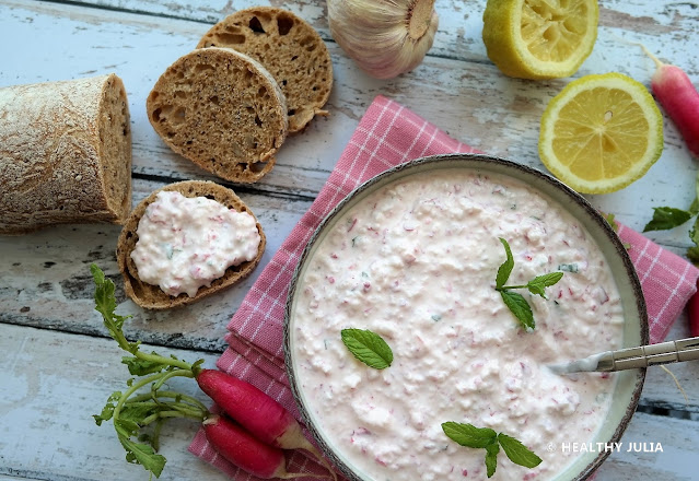 TZATZIKI AUX RADIS ROSES