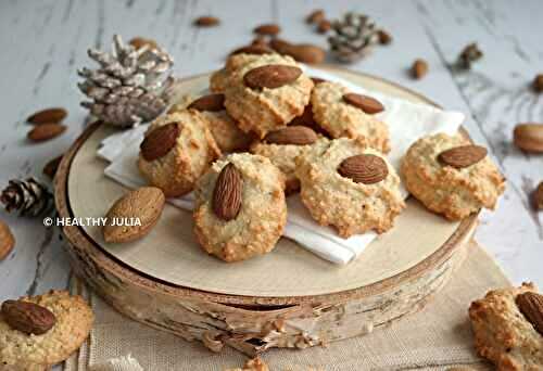 BISCUITS FAÇON MACARONS AUX AMANDES