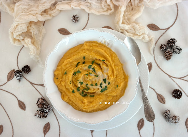 PURÉE DE BUTTERNUT AUX POIS CHICHES #VEGAN