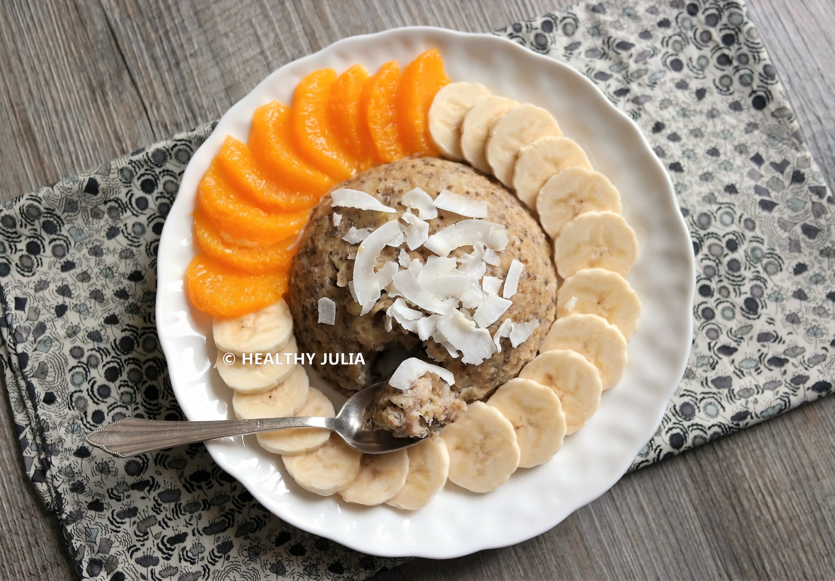 BOWL CAKE BANANE-ORANGE