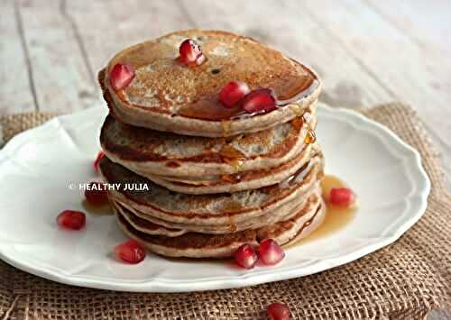 PANCAKES À LA BANANE ET AU SARRASIN #VEGAN