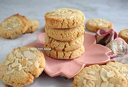 COOKIES À L'AMANDE (3 INGRÉDIENTS) #VEGAN