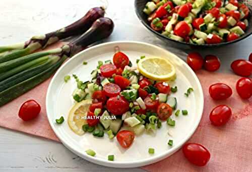 SALADE JÉRUSALEM #VEGAN