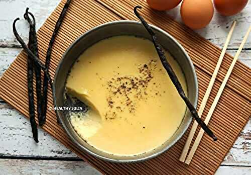 FLAN AUX ŒUFS CHINOIS (CUISINE VAPEUR)