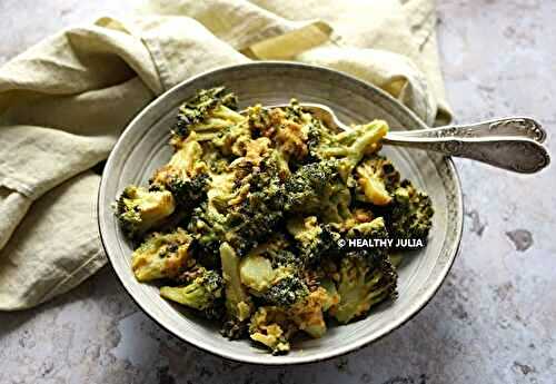 BROCOLI AU LAIT DE COCO ET BEURRE DE CACAHUÈTE #VEGAN