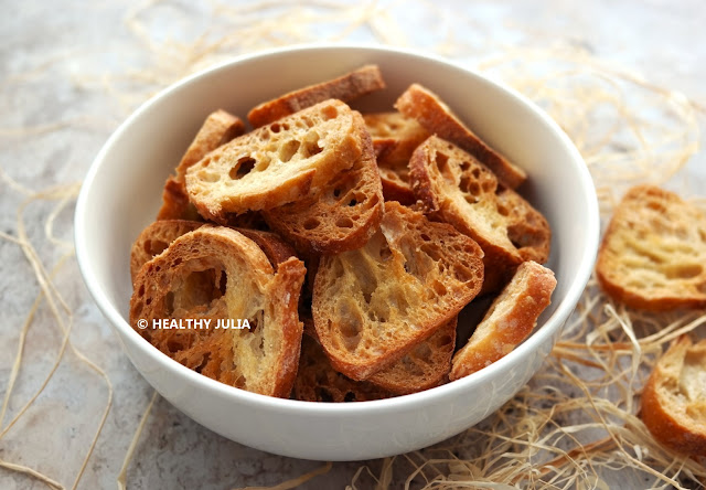 CROÛTONS POUR TARTINADES #VEGAN