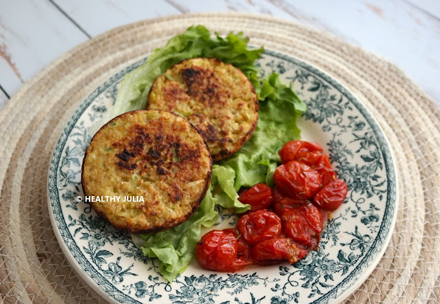 GALETTES DE BOULGOUR ET TOMATES RÔTIES (SANS GLUTEN)