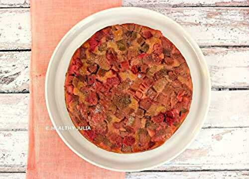 LE THÈME DU MOIS : LA RHUBARBE #VEGAN