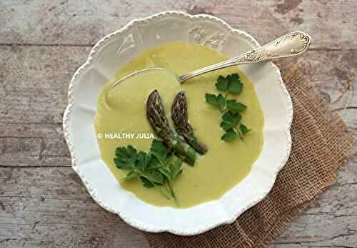 VELOUTÉ AUX ASPERGES VERTES #VEGAN
