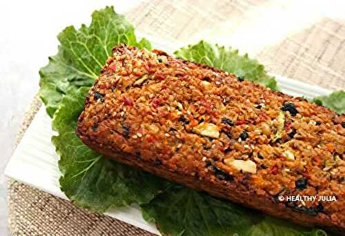 TERRINE PROVENÇALE AUX LÉGUMES ET FLOCONS D'AVOINE (SANS GLUTEN)