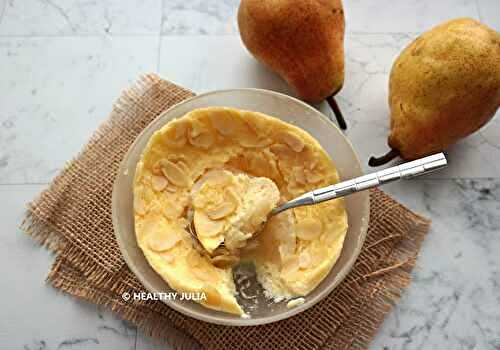 BOWL FLAN AMANDE ET POIRE (SANS GLUTEN)