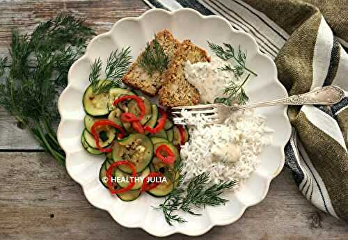 TERRINE DE POIS CHICHES, RIZ ET COURGETTES (SANS GLUTEN)