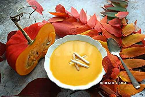 CRÈME DE POTIRON D’ÉTAMPES #VEGAN