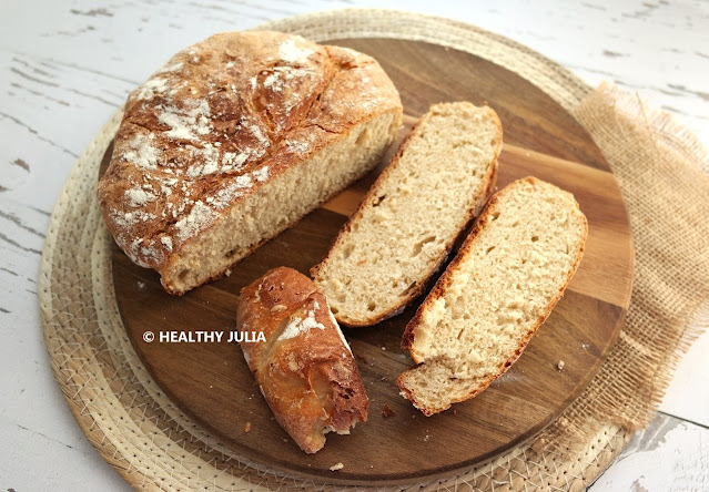 WHEY BREAD OU PAIN COCOTTE AU PETIT-LAIT (SANS PÉTRISSAGE)