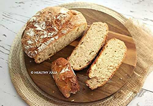 WHEY BREAD OU PAIN COCOTTE AU PETIT-LAIT (SANS PÉTRISSAGE)