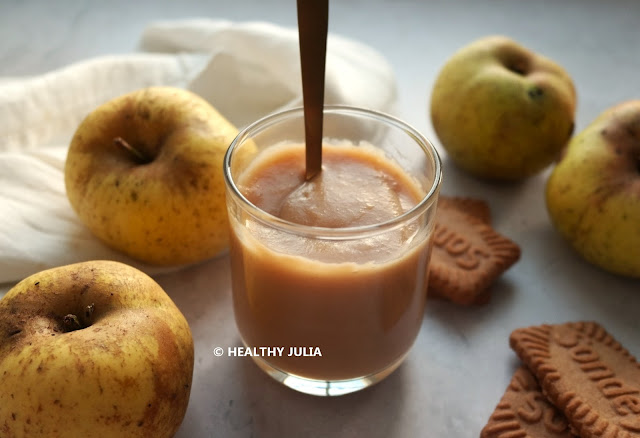 COMPOTE DE POMMES AUX SPÉCULOOS #VEGAN