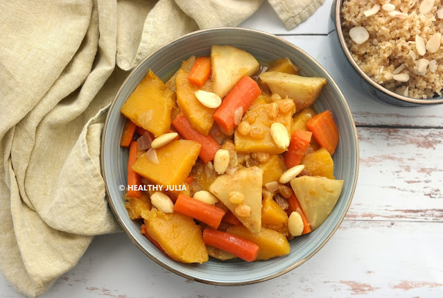 LÉGUMES D'HIVER À LA MAROCAINE #VEGAN