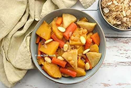 LÉGUMES D'HIVER À LA MAROCAINE #VEGAN
