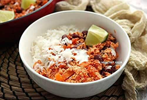 CHILI CON TOFU (VERSION HIVER) #VEGAN