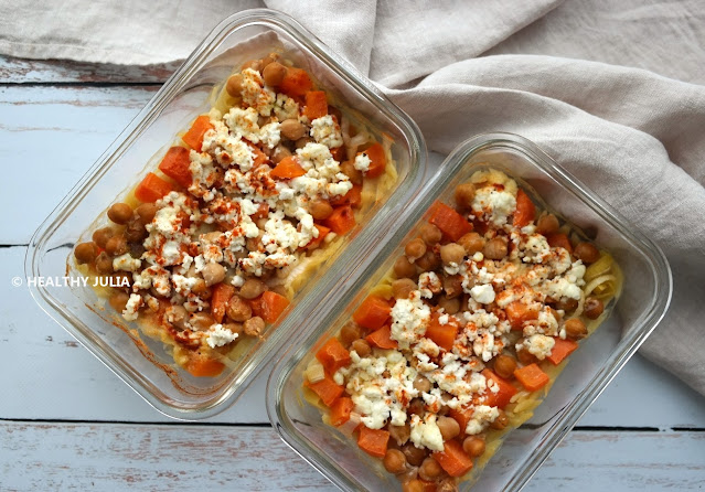 ORZO AUX PATATES DOUCES ET POIS CHICHES (MEAL PREP)