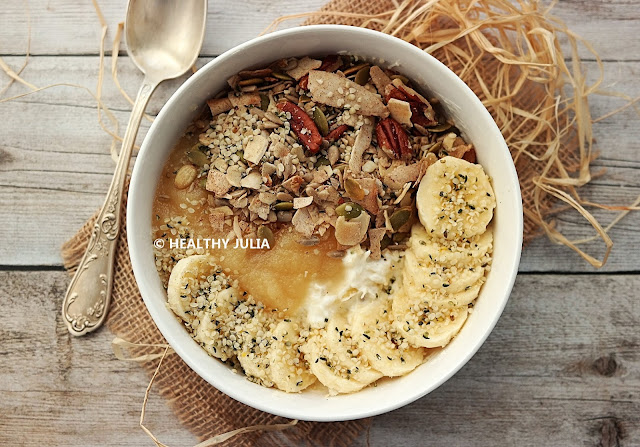 BOWL DU MATIN AUX SUPERALIMENTS (SANS GLUTEN, SANS SUCRE AJOUTÉ)