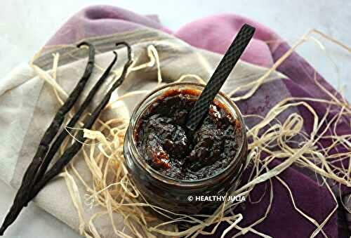 CONFITURE DE PRUNEAUX RHUM-VANILLE #VEGAN
