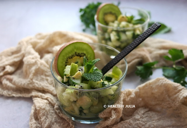 TARTARE FRAÎCHEUR AU KIWI #VEGAN