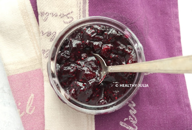 CONFITURE DE FRUITS ROUGES ULTRA-LÉGÈRE #VEGAN