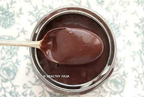 PÂTE À TARTINER AU CACAO (2 INGREDIENTS) #VEGAN