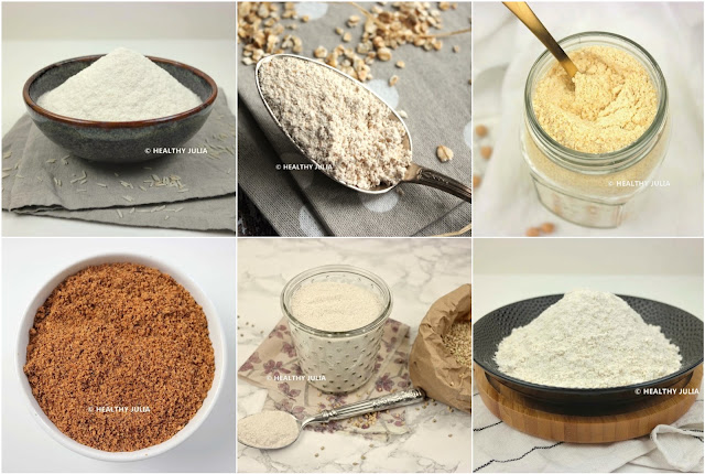 VARIATIONS HEALTHY AUTOUR... DES FARINES MAISON #VEGAN