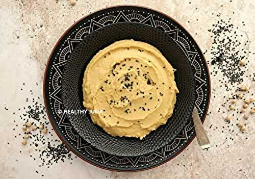 PURÉE DE POIS CHICHES EXPRESS #VEGAN