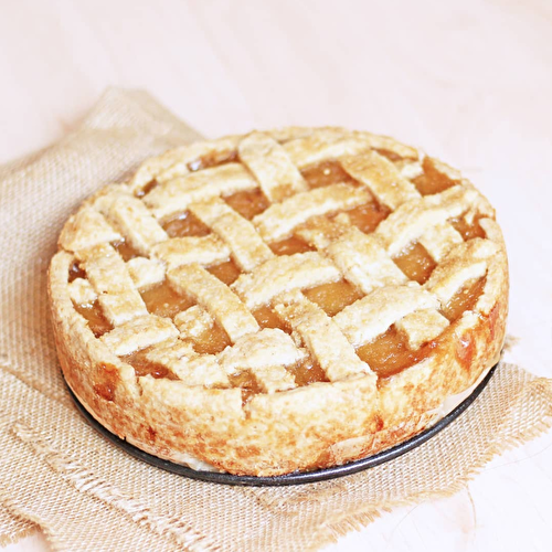 Tarte aux pommes rustique