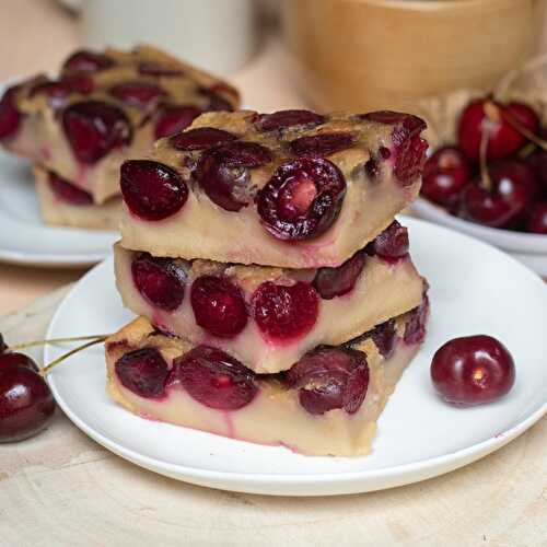 Clafoutis cerise aux épices chaï masala