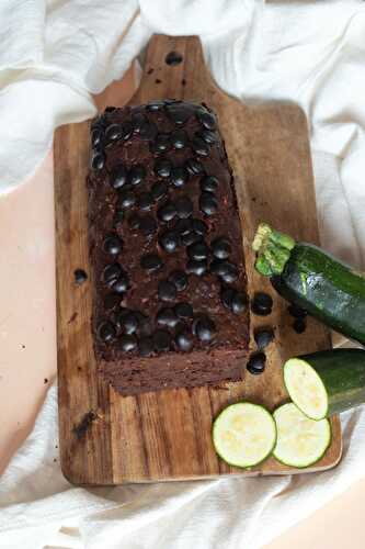 Cake chocolat & courgette