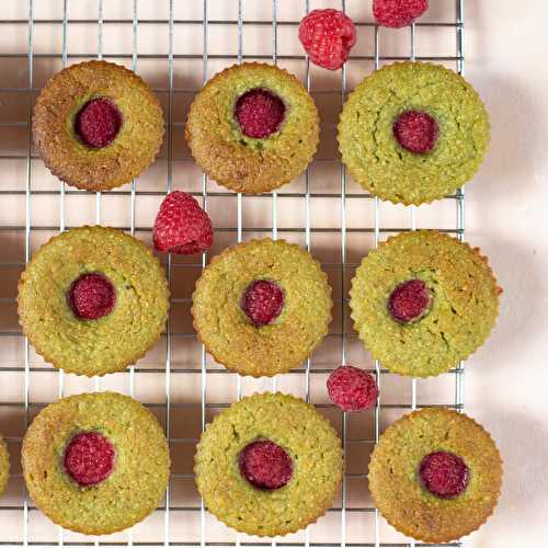 Financiers matcha & framboise