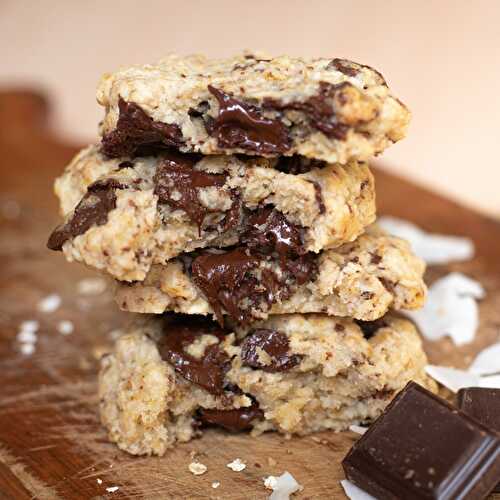 Cookies noix de coco & chocolat