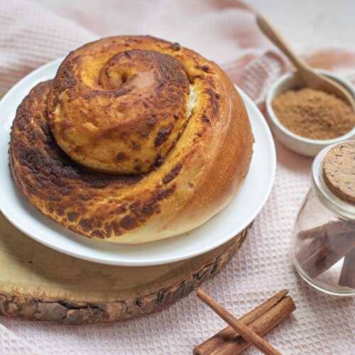 Méga cinnamon rolls au potimarron