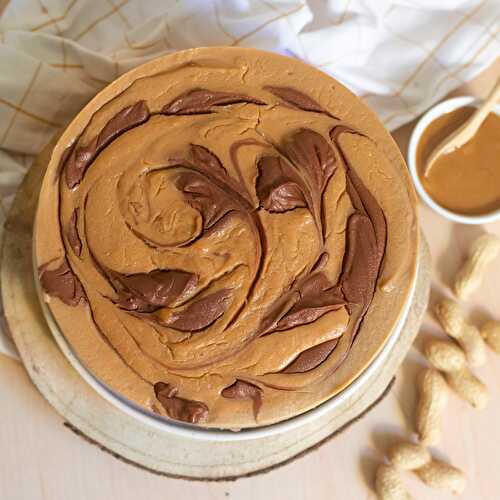 Cheesecake peanut & chocolat