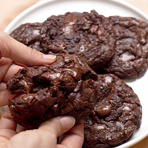 Cookies vegans tout chocolat - Livre Les Irrésistibles desserts & goûters