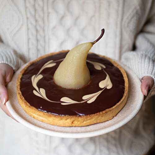 Tarte chocolat & poire