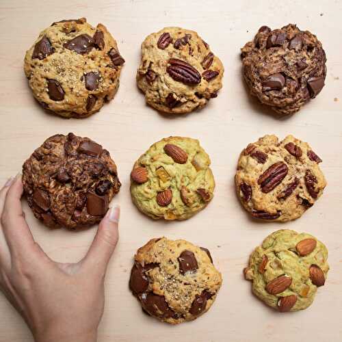 Cookie box : 4 cookies en 1 pâte