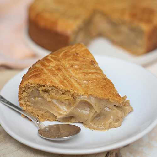 Gâteau basque à la vanille