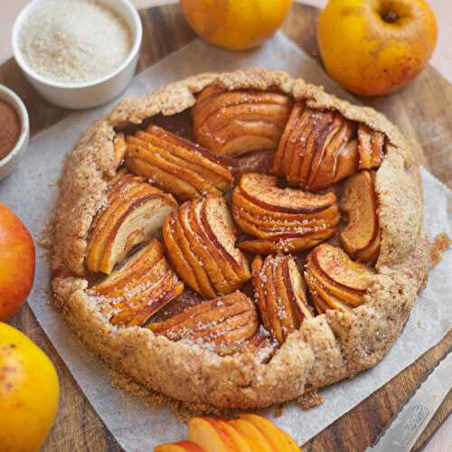 Tarte aux pommes rustique